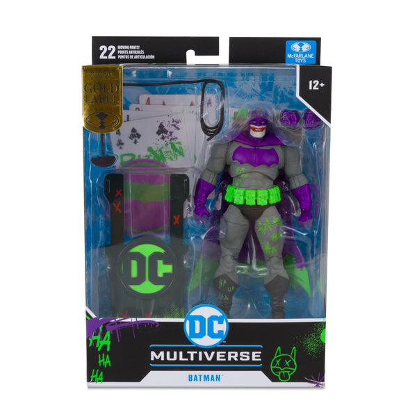 DC Multiverse The Dark Knight Returns Batman Jokerized Gold Label - McFarlane