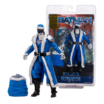 DC Multiverse Batman Santa Blue Version Gold Label - McFarlane Toys - 0