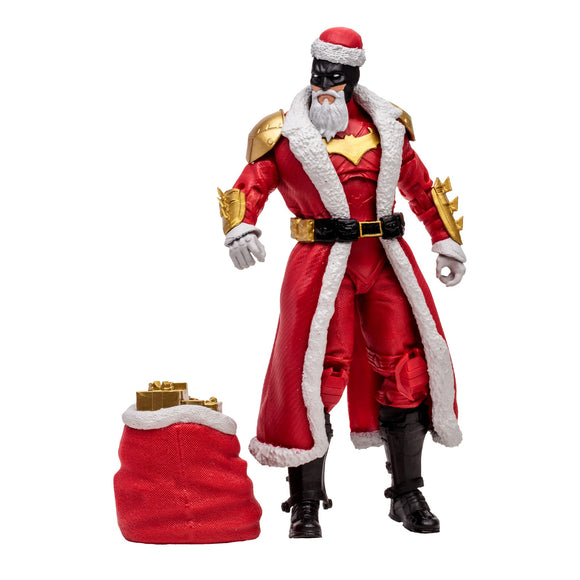 DC Multiverse Batman Santa Red Version Gold Label - McFarlane Toys