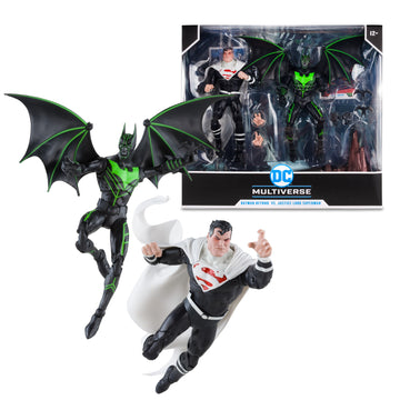 DC Multiverse Batman Beyond vs Justice Lord Superman 2 Pack - McFarlane Toys - 0
