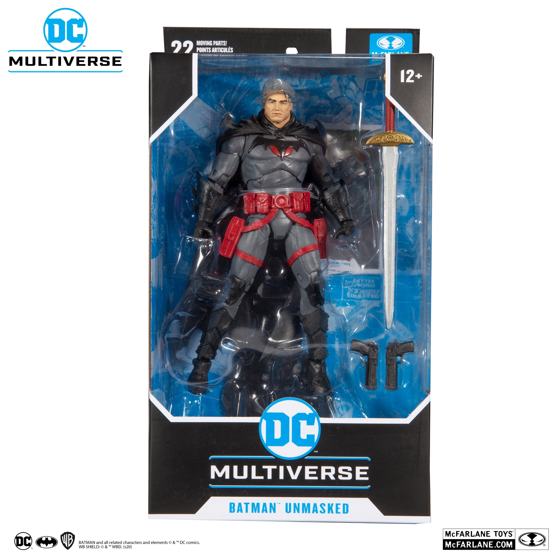 DC Multiverse Batman Flashpoint Thomas Wayne Unmasked - McFarlane Toys