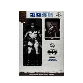 DC Multiverse Sketch Edition Batman Designed By Todd McFarlane Gold Label