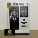 DC Multiverse Sketch Edition Batman White Knight Gold Label - McFarlane Toys-1