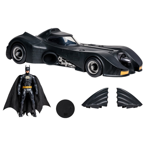 DC Multiverse Batman & Batmobile 1989 2 Pack Gold Label - McFarlane Toys