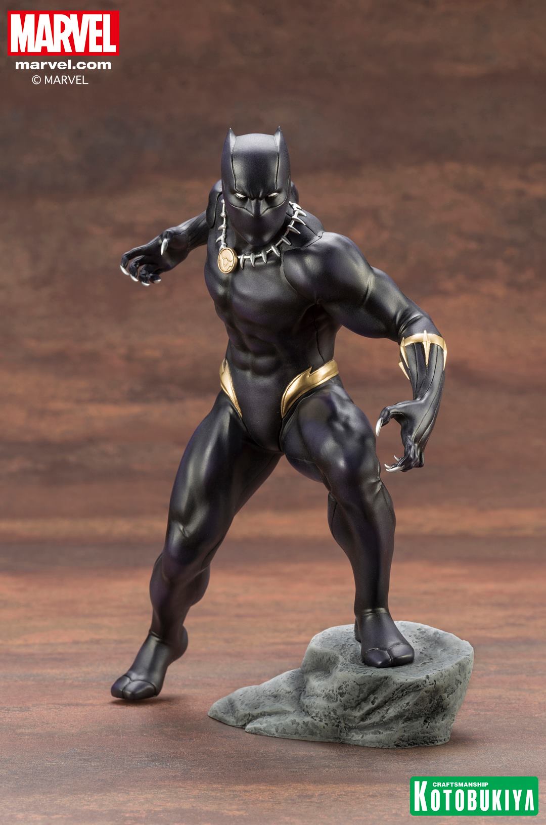 Kotobukiya Marvel Avenger Series ARTFX+ Black Panther Statue