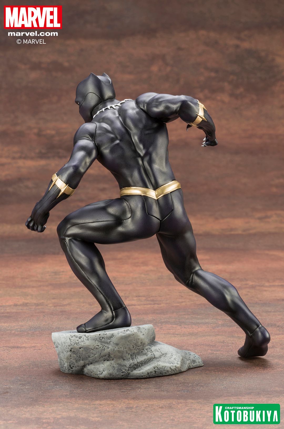 Kotobukiya Marvel Avenger Series ARTFX+ Black Panther Statue - 0