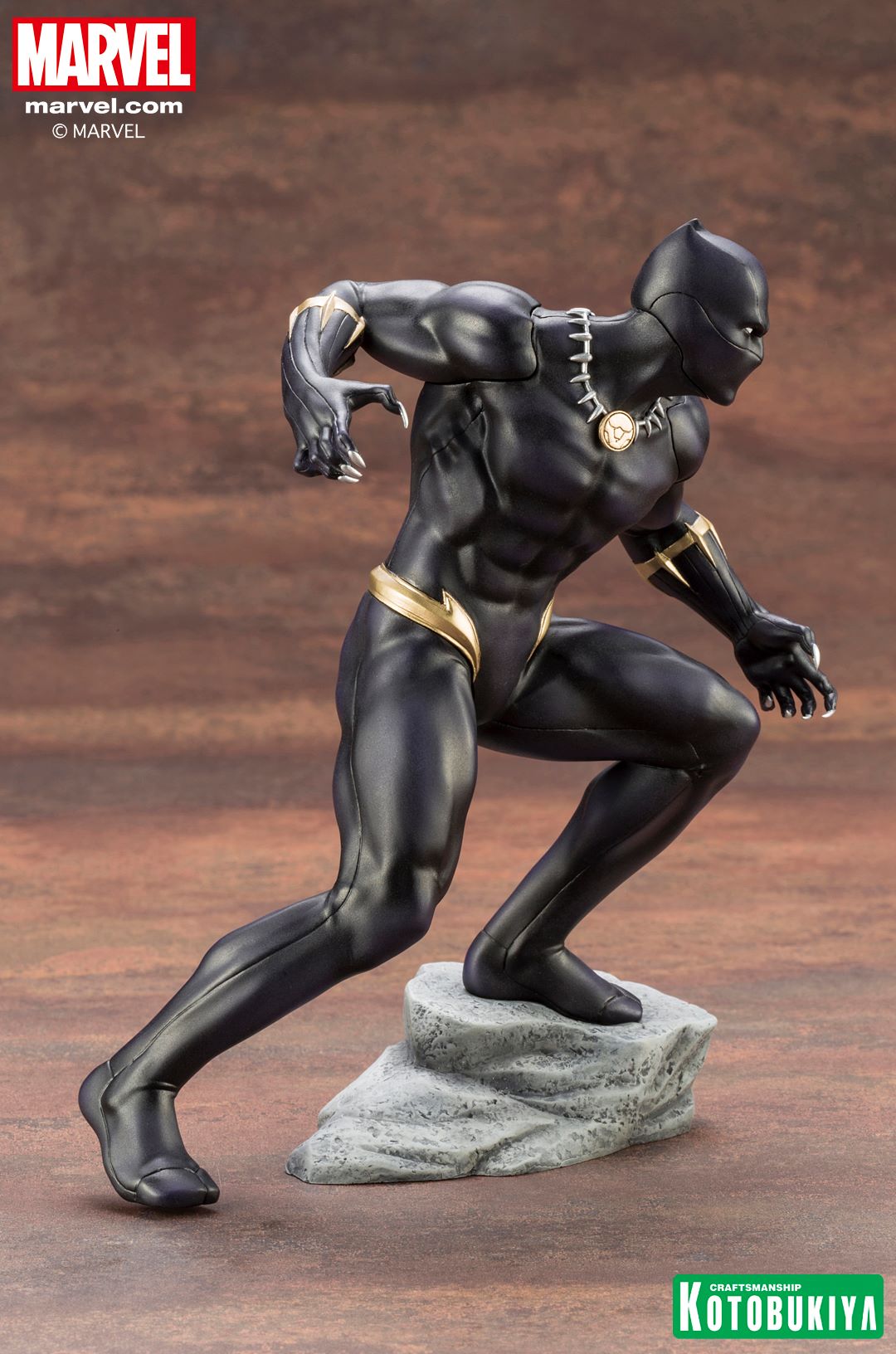 Kotobukiya Marvel Avenger Series ARTFX+ Black Panther Statue