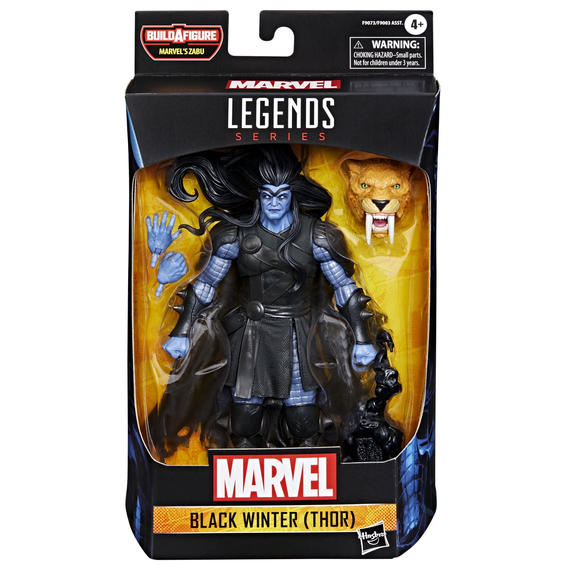 Marvel Legends Zabu BAF 6 Black Winter Thor Thor Comics