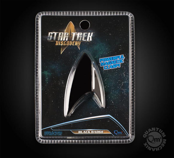 Star Trek Discovery Magnetic Black Badge - by Quantum Mechanix
