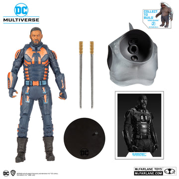 DC Multiverse Suicide Squad Bloodsport Unmasked BAF King Shark - McFarlane Toys - 0