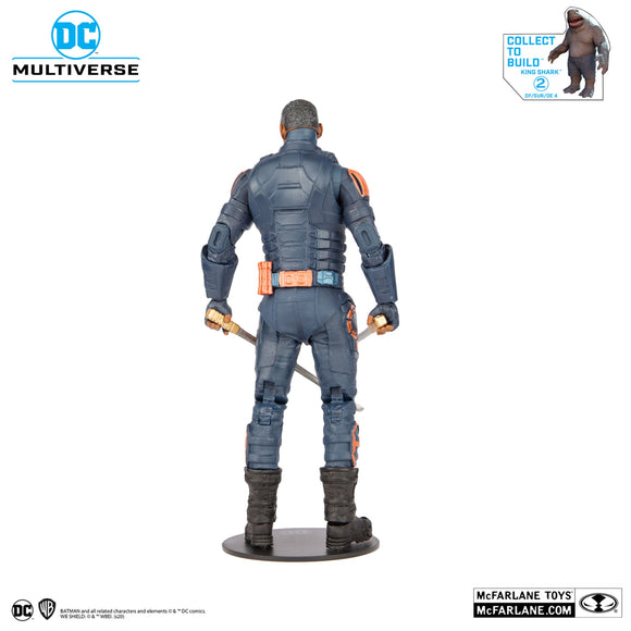 DC Multiverse Suicide Squad Bloodsport Unmasked BAF King Shark - McFarlane Toys