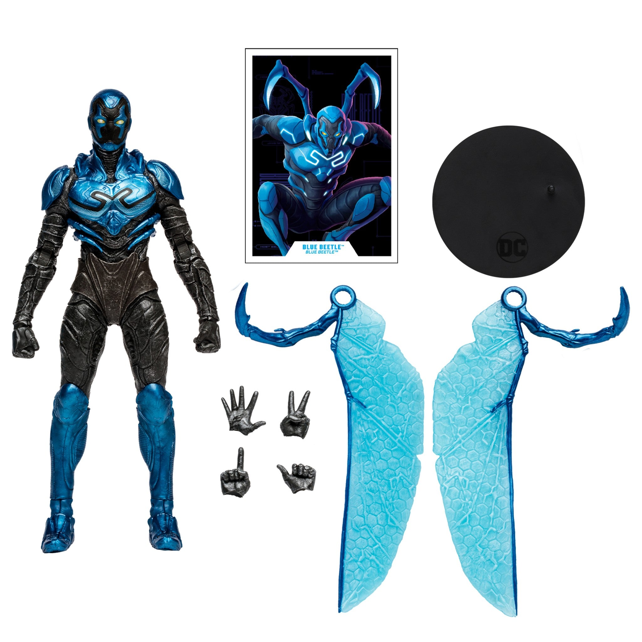 DC Multiverse Blue Beetle Movie Blue Beetle Battle Mode - McFarlane Toys