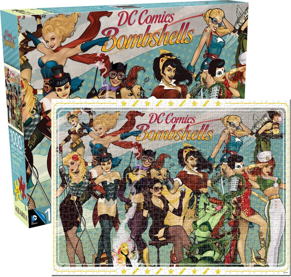 DC Comics Bombshells Jigsaw Puzzle 1000 Piece