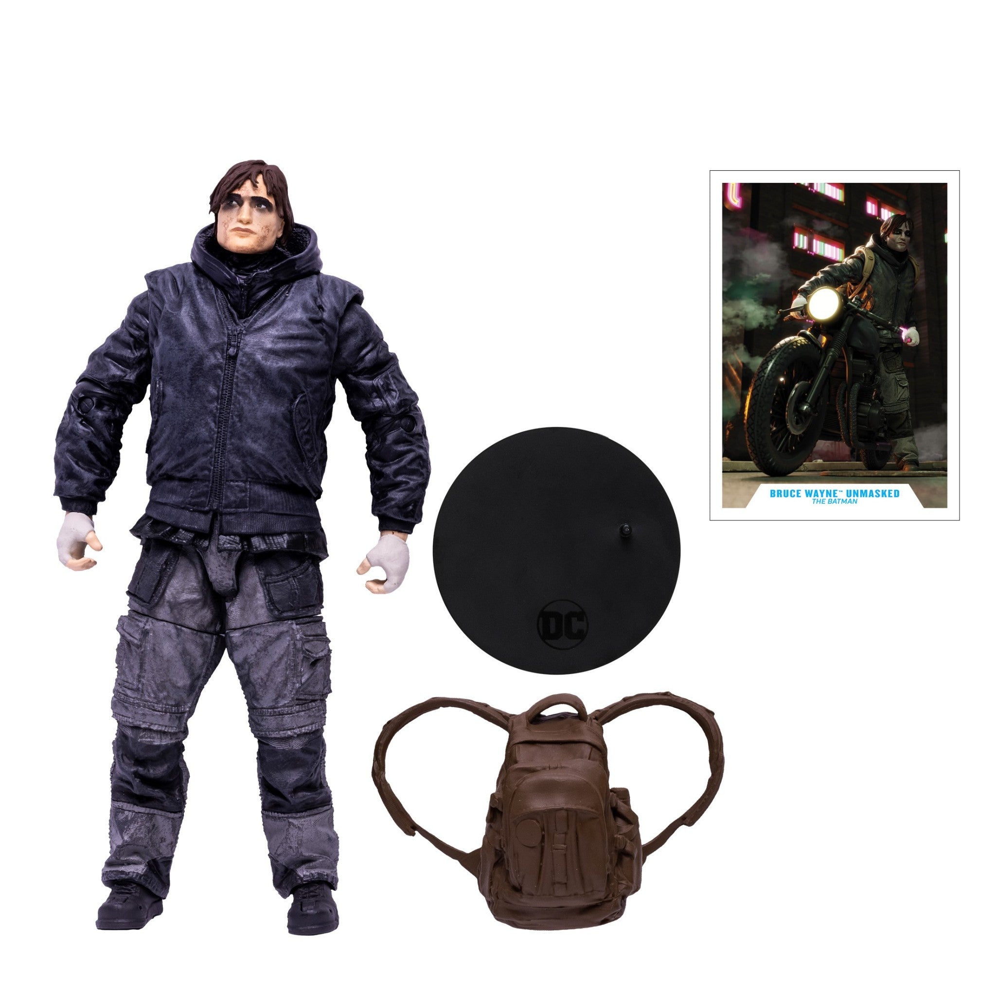 DC Multiverse The Batman Bruce Wayne Drifter Unmasked - McFarlane Toys