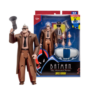 DC Direct BTAS Batman the Animated Series James Gordon BAF Lock-up - McFarlane