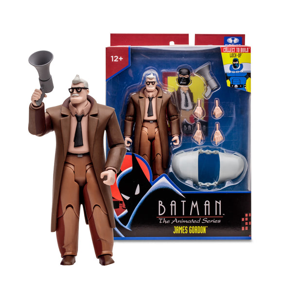 DC Direct BTAS Batman the Animated Series James Gordon BAF Lock-up - McFarlane