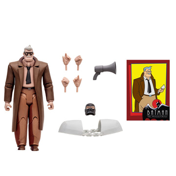 DC Direct BTAS Batman the Animated Series James Gordon BAF Lock-up - McFarlane - 0