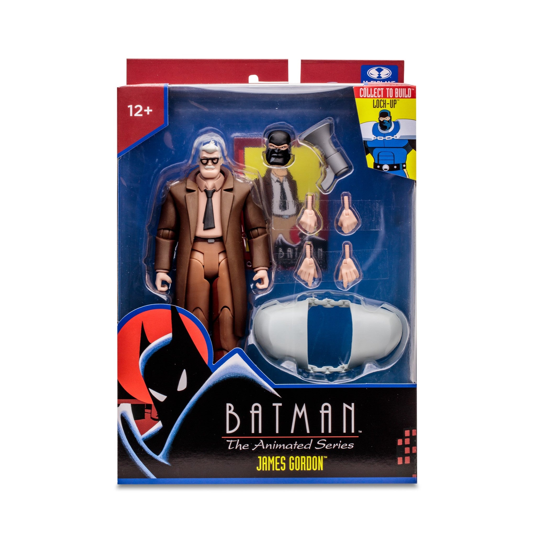 DC Direct BTAS Batman the Animated Series James Gordon BAF Lock-up - McFarlane
