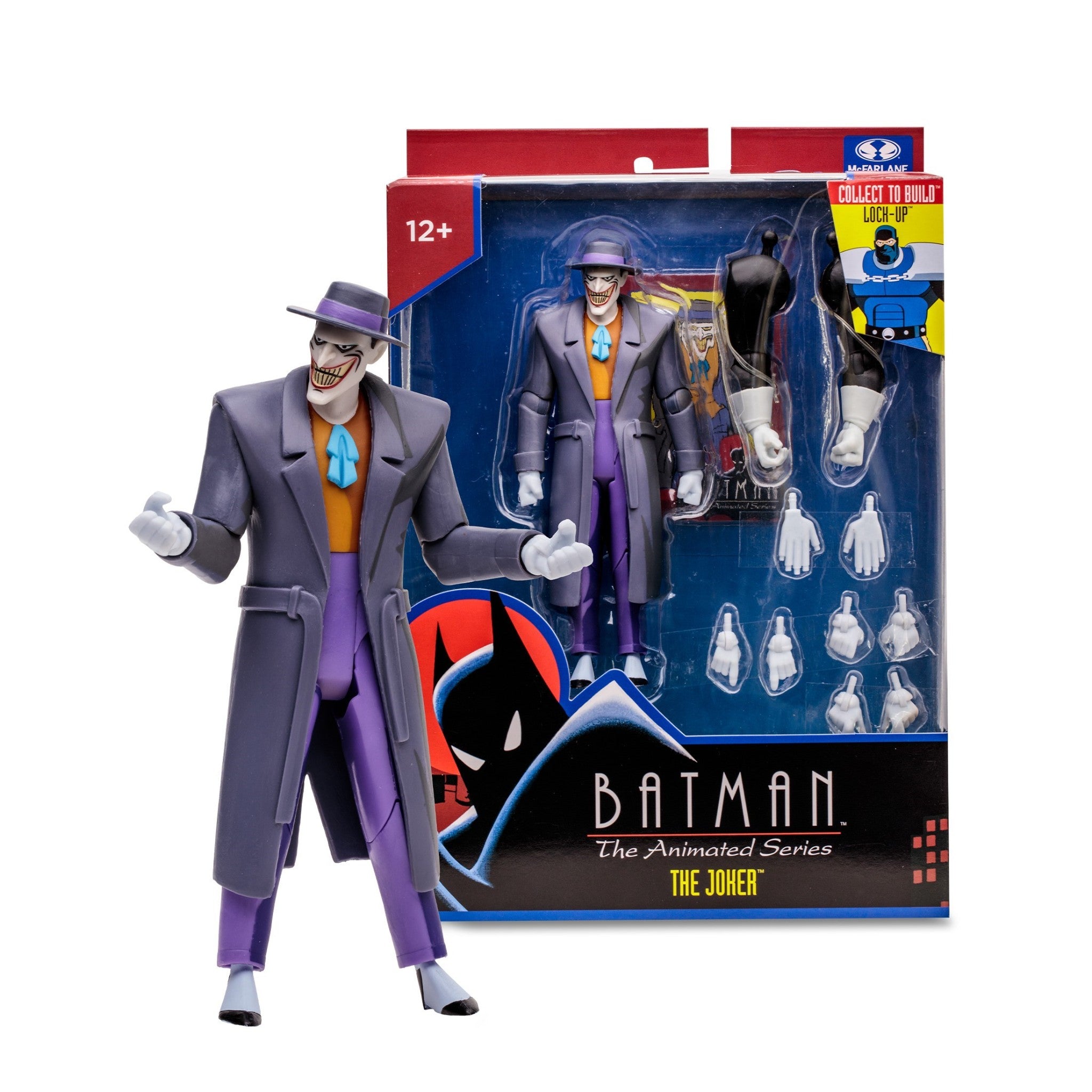 DC Direct BTAS Batman the Animated Series The Joker BAF Lock-up - McFarlane Toys