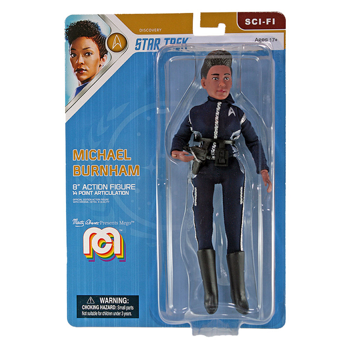 Star Trek Discovery Michael Burnham 8" Action Figure - Mego