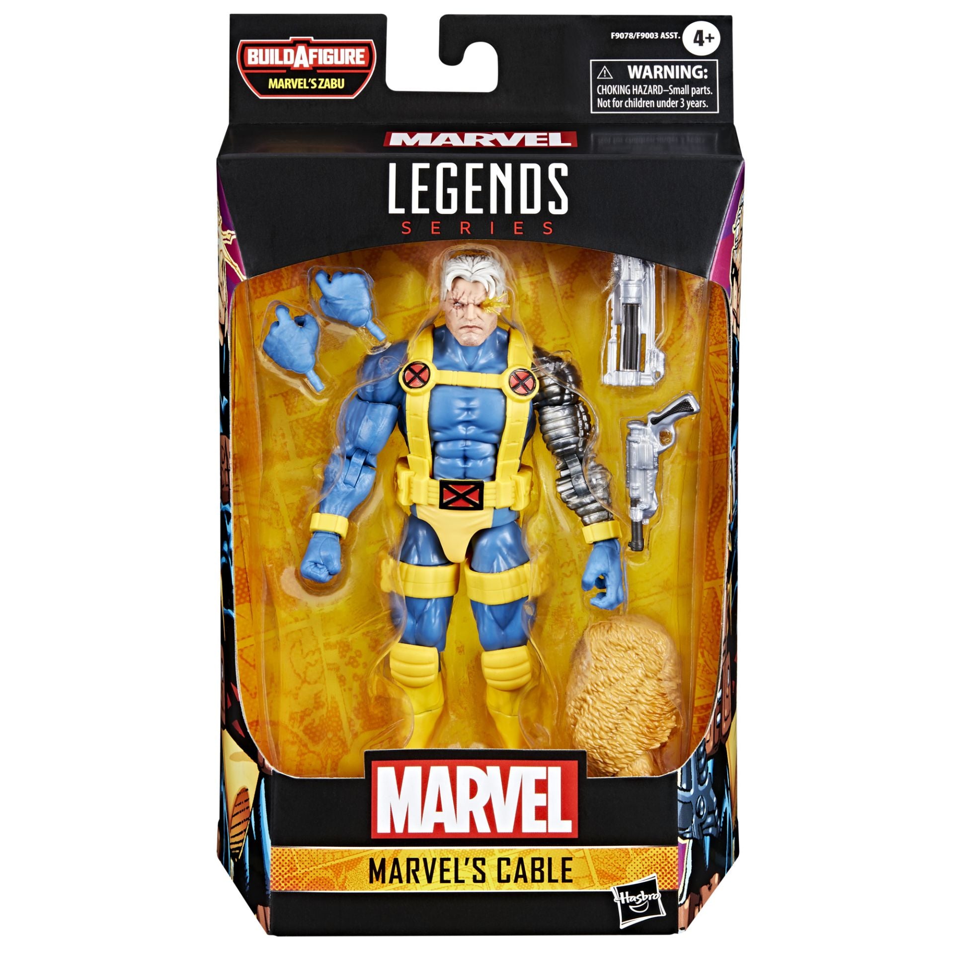 Marvel Legends Zabu BAF 6" Cable (X-Men Comics)