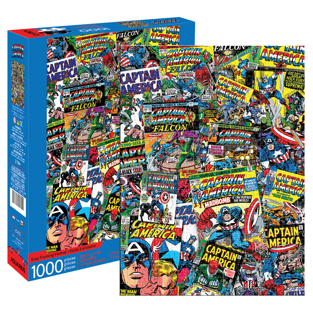Marvel Captain America Collage Jigsaw Puzzle 1000 pieces