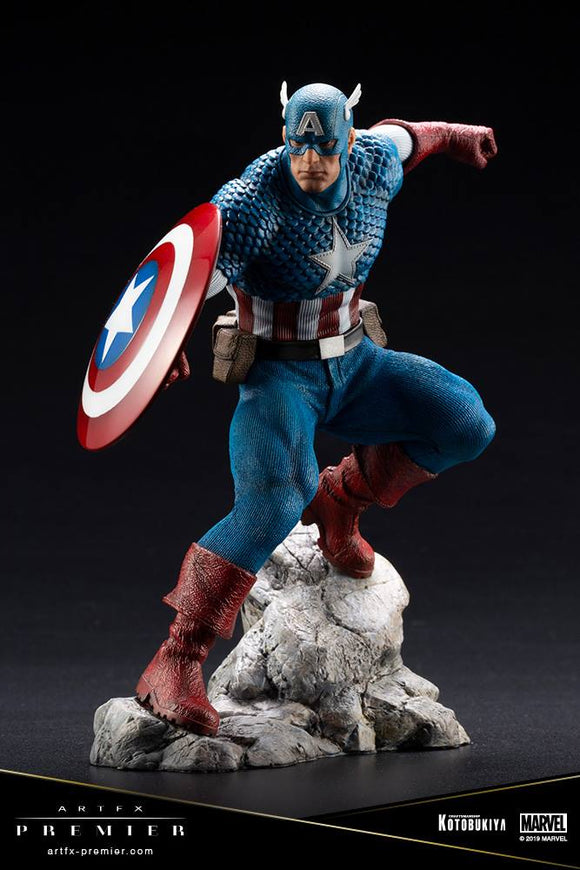 Kotobukiya Marvel Universe Premier ARTFX+ Captain America Statue