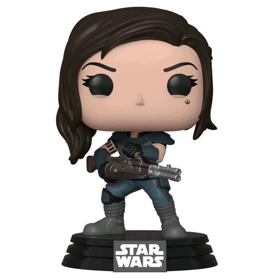 Funko Pop Star Wars Mandalorian Cara Dune with Gun Special Edition - 356 - 0