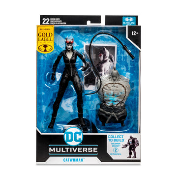 DC Multiverse Arkham City Catwoman BAF Solomon Grundy Gold Label B&W - McFarlane