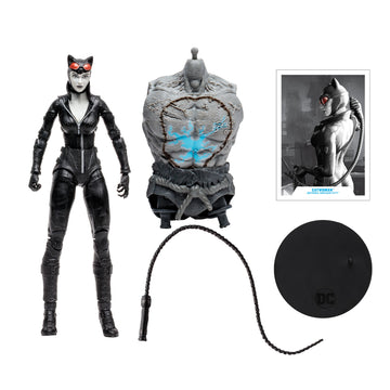 DC Multiverse Arkham City Catwoman BAF Solomon Grundy Gold Label B&W - McFarlane - 0