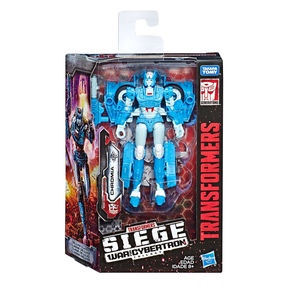 Transformers Siege War for Cybertron Deluxe Class Chromia