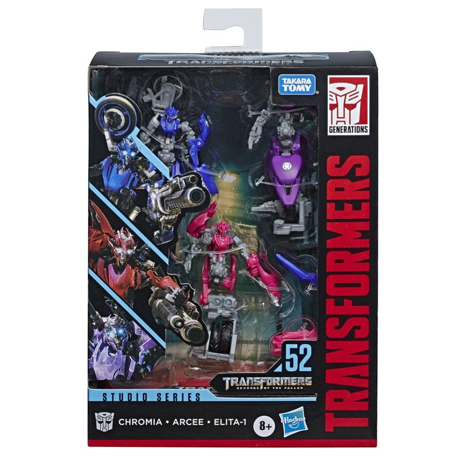 Transformers Deluxe Class Studio Series #52 Chromia Arcee Elita-1