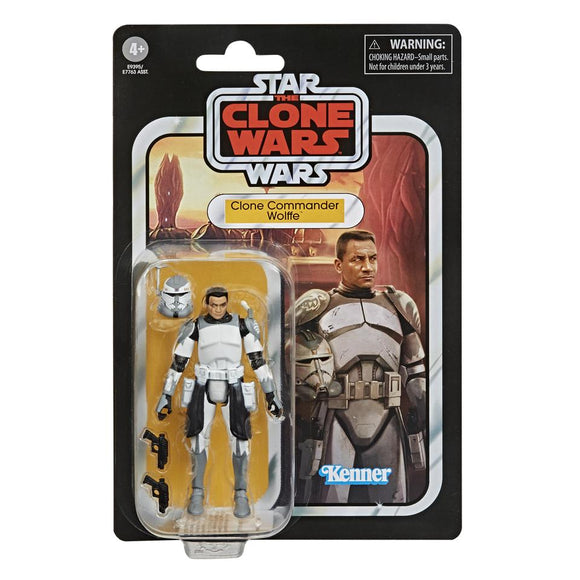 Star Wars Vintage Collection VC168 3.75" Clone Wars Clone Commander Wolffe