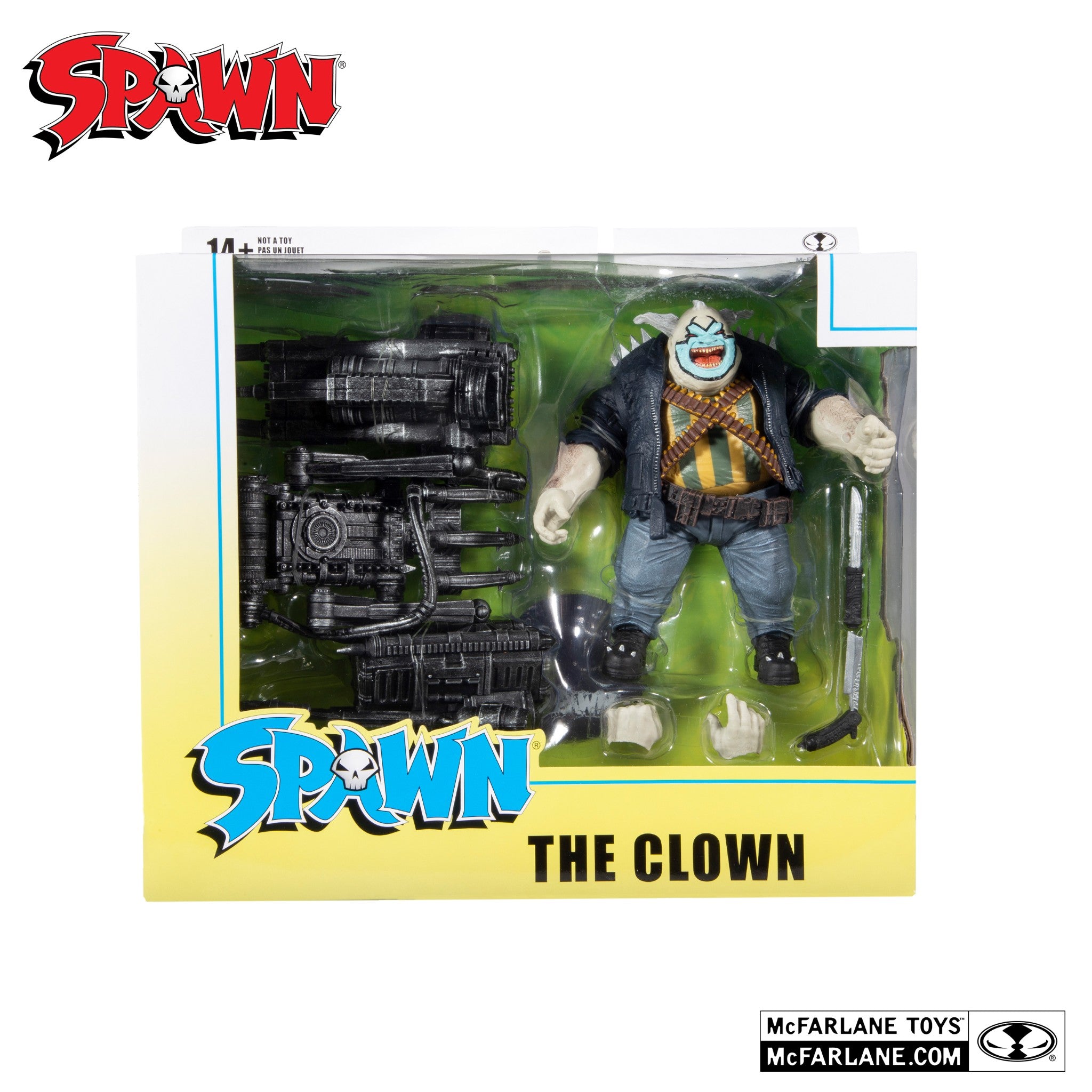 Spawn The Clown 7" Deluxe Figure- McFarlane Toys