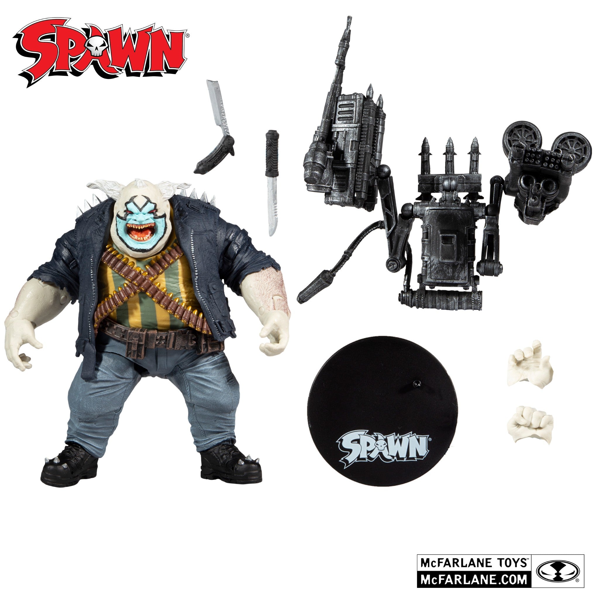 Spawn The Clown 7" Deluxe Figure- McFarlane Toys