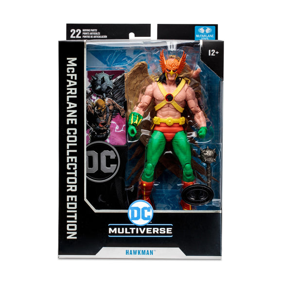 DC Multiverse Collector Edition Hawkman Zero Hour PLATINUM - McFarlane Toys