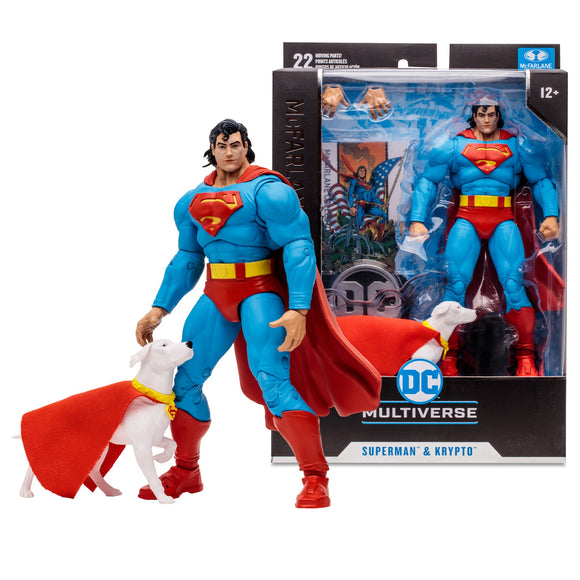 DC Multiverse Collector Edition Superman & Krypto Return of Superman - McFarlane