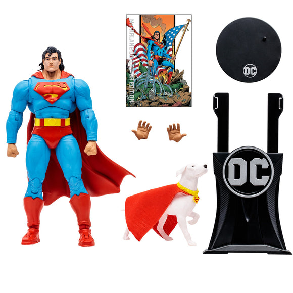 DC Multiverse Collector Edition Superman & Krypto Return of Superman - McFarlane