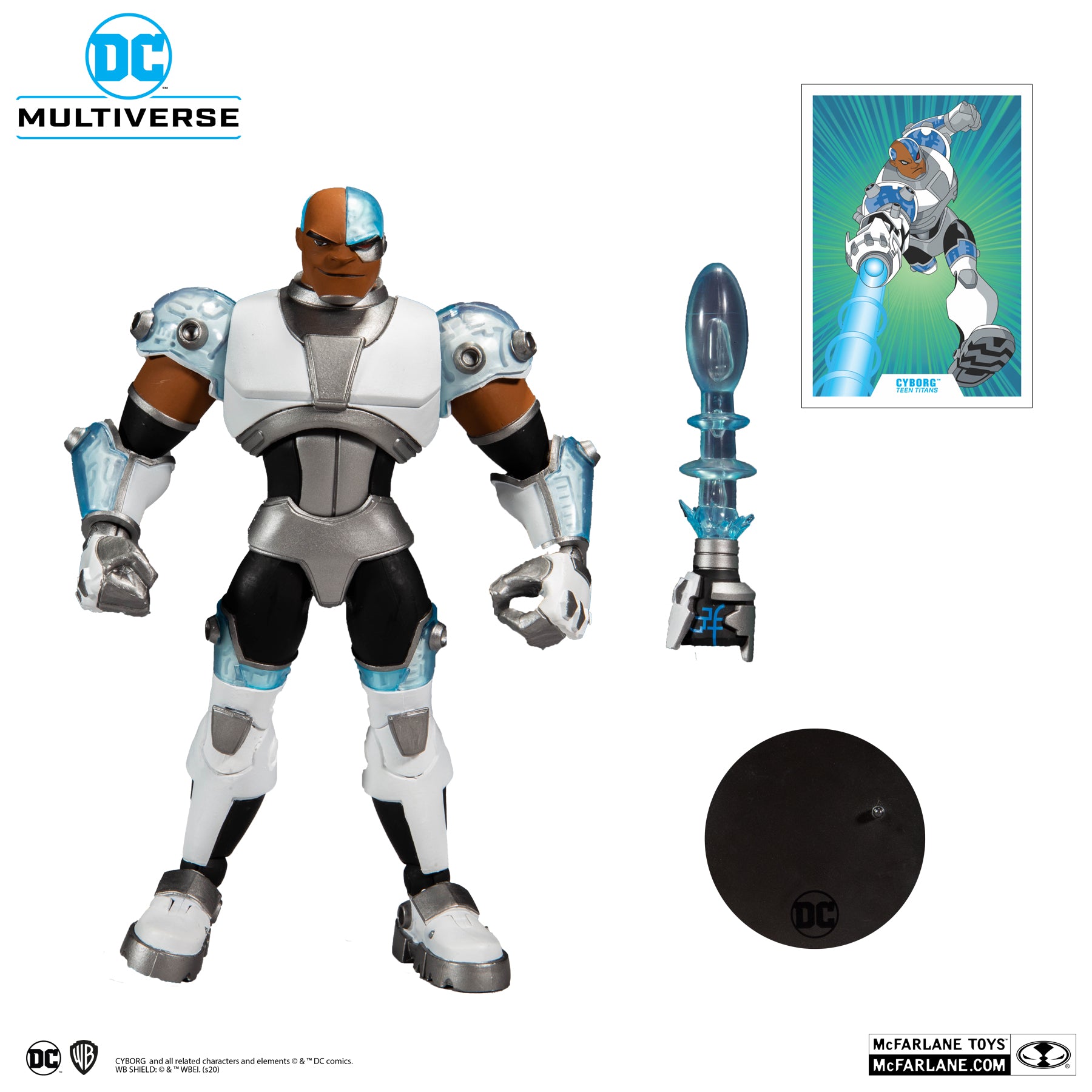 DC Multiverse Teen Titans Cyborg Animated Series - McFarlane Toys