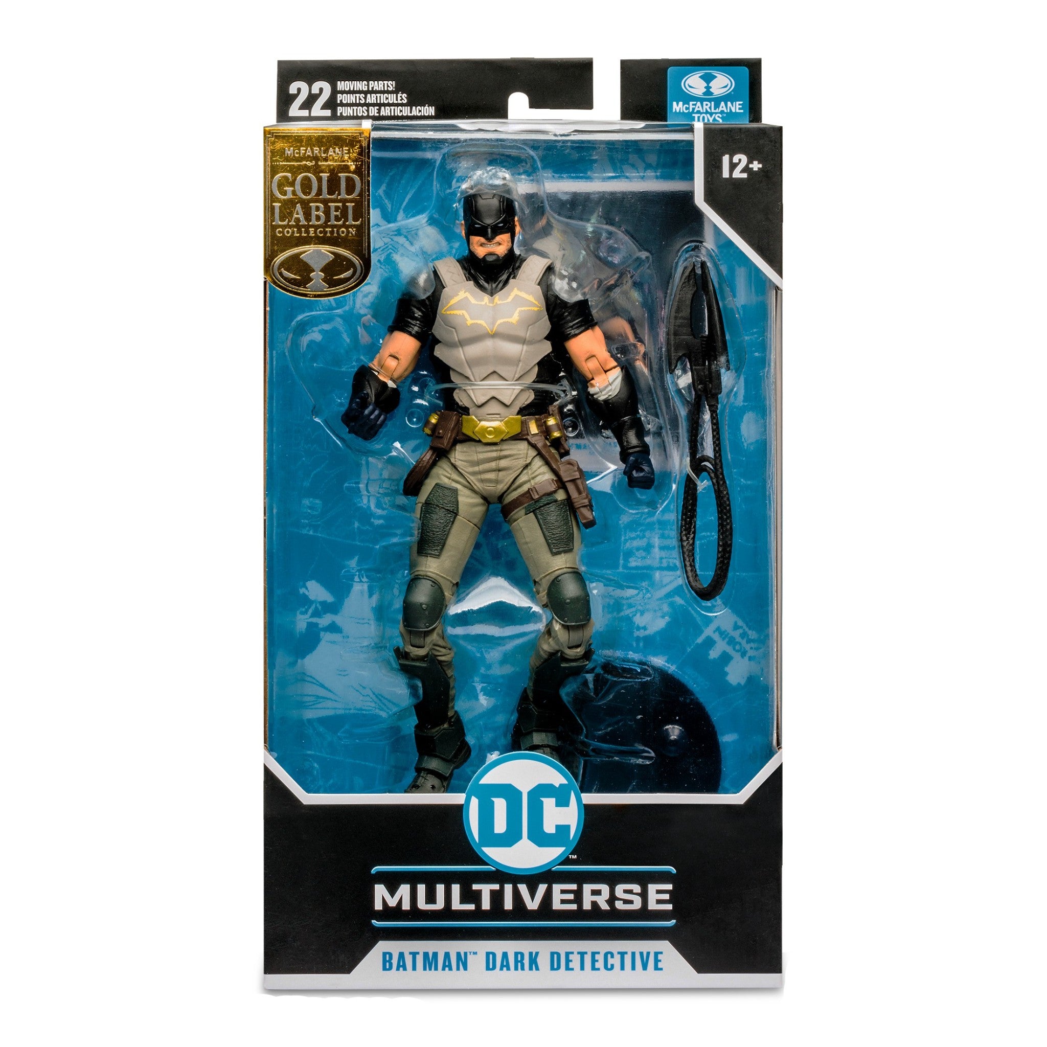 DC Multiverse Future State Batman Dark Detective No Coat Gold Label - McFarlane-1
