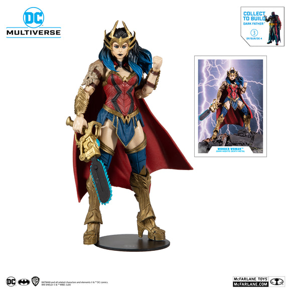 DC Multiverse Death Metal Wonder Woman Build-a Darkfather - McFarlane Toys