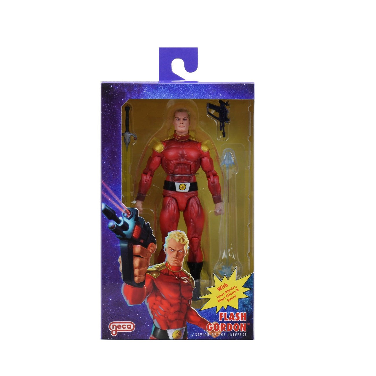 Defenders of the Earth Flash Gordon 7" Figure - NECA