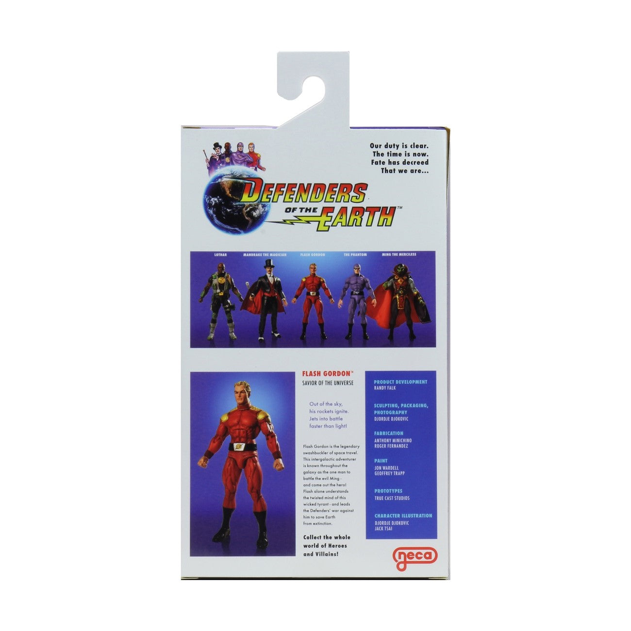 Defenders of the Earth Flash Gordon 7" Figure - NECA - 0