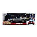 Back to the Future Delorean Time Machine 1:24 Hollywood Rides - Jada Toys-1