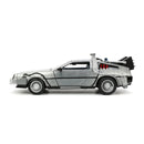 Back to the Future Delorean Time Machine 1:24 Hollywood Rides - Jada Toys-4