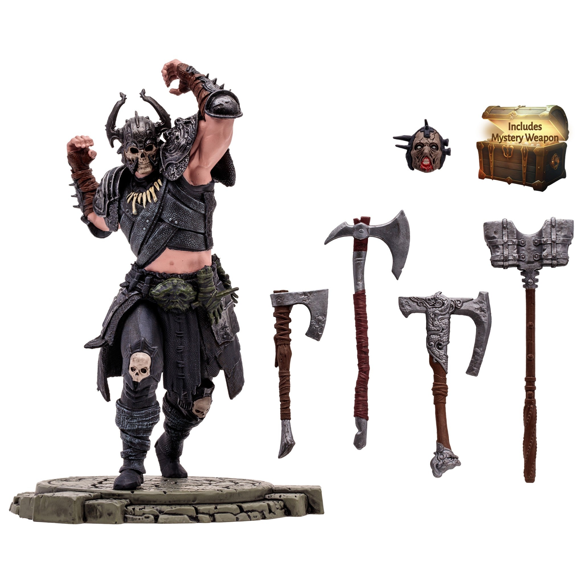 Diablo IV Death Blow Barbarian 7" Common Figure - McFarlane Toys