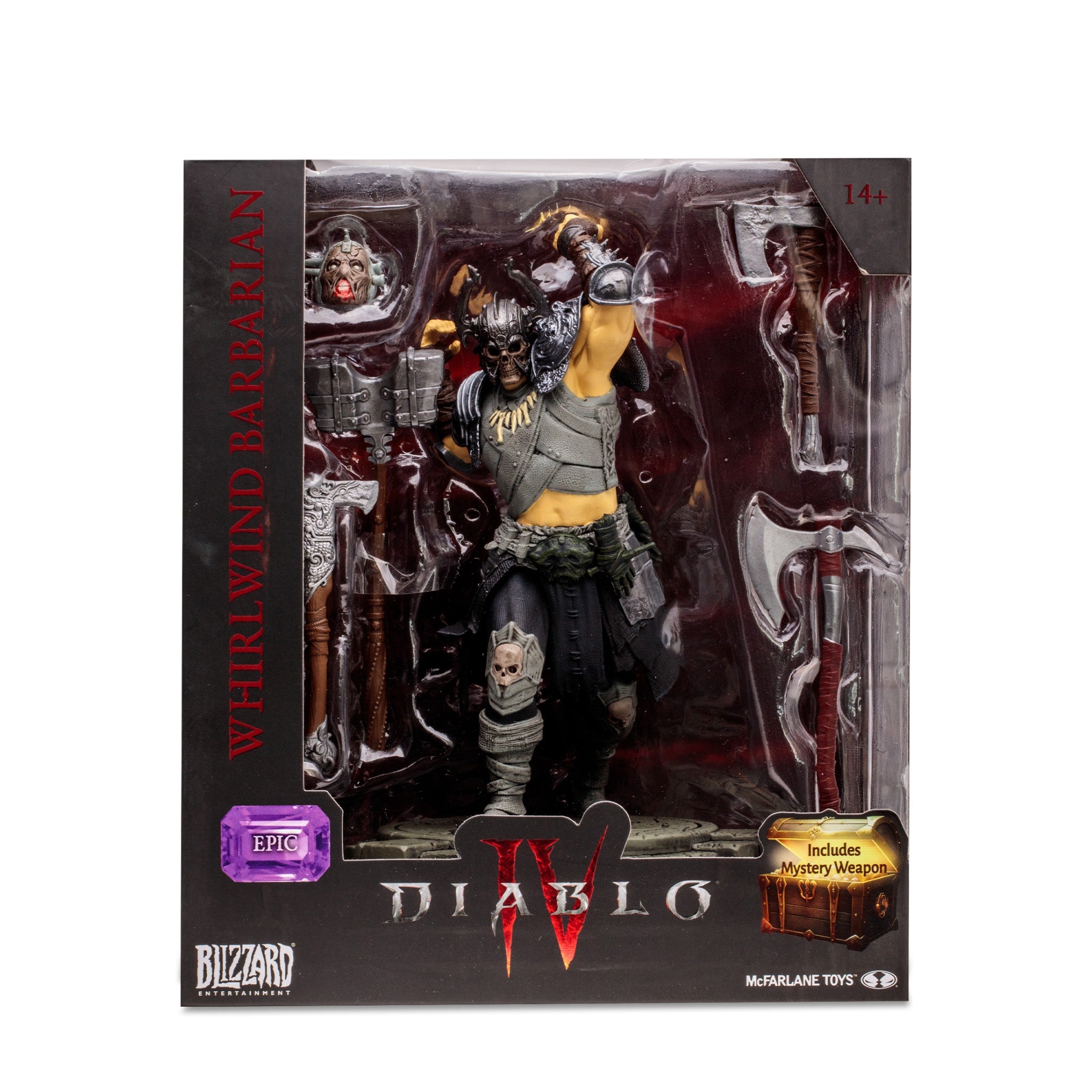 Diablo IV Whirlwind Barbarian 7" Epic Figure - McFarlane Toys-2