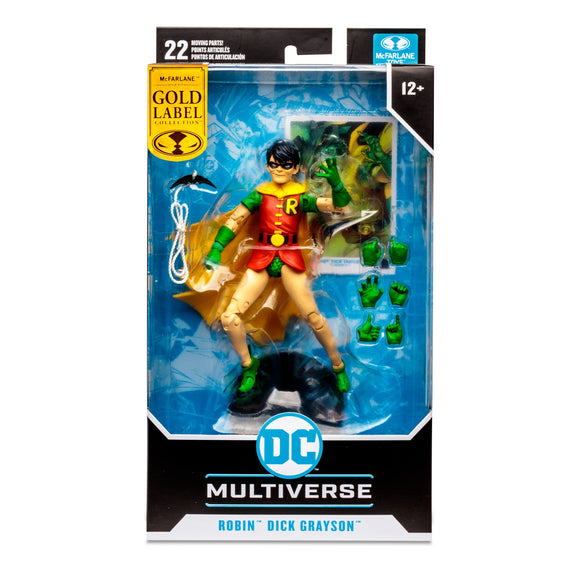 DC Multiverse DC Rebirth Robin Dick Grayson Gold Label - McFarlane Toys