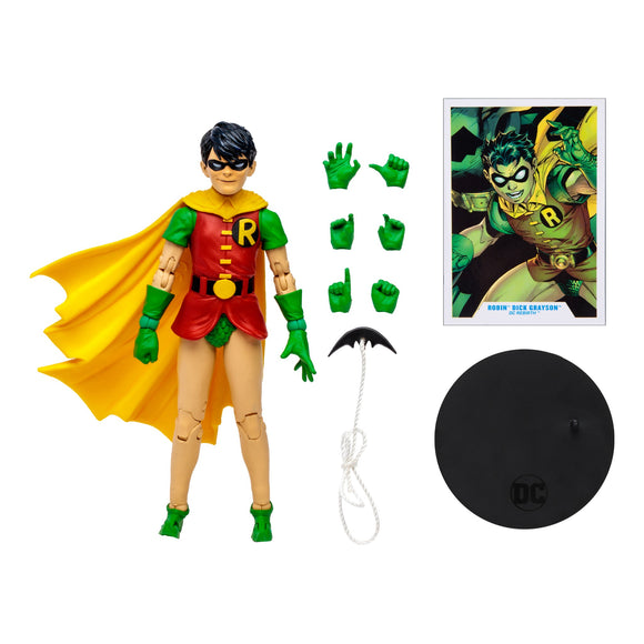 DC Multiverse DC Rebirth Robin Dick Grayson Gold Label - McFarlane Toys