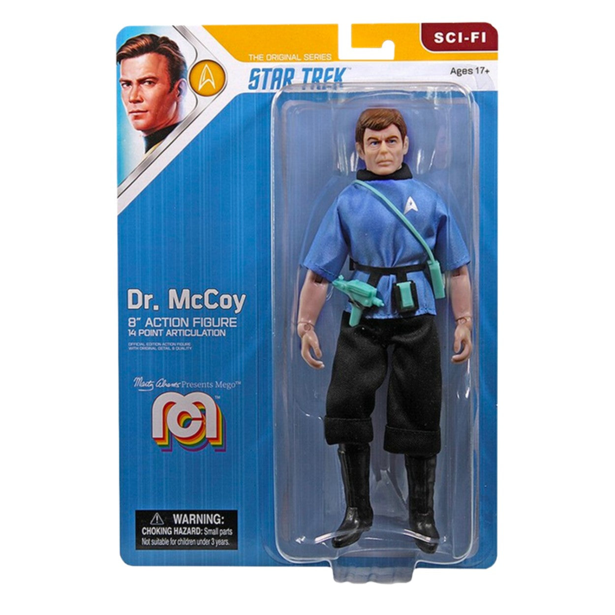 Star Trek Original Series Dr McCoy 8" Action Figure - Mego